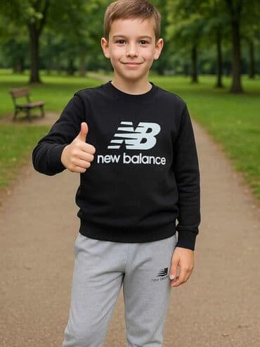 new balance trenerke: Predstavljamo dečiju duksericu klasičnog kroja, idealnu za svakodnevno — 4