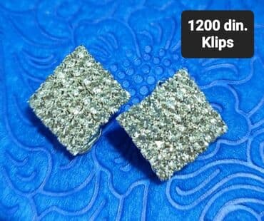 desigual torbe nova kolekcija: Clip-on earrings, Material: Crystal — 3