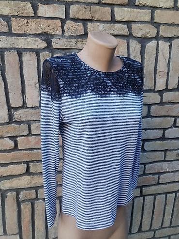tunike plus size: Lagana bluza, veličina L, super očuvana. Opis: - Model sa dugim — 4