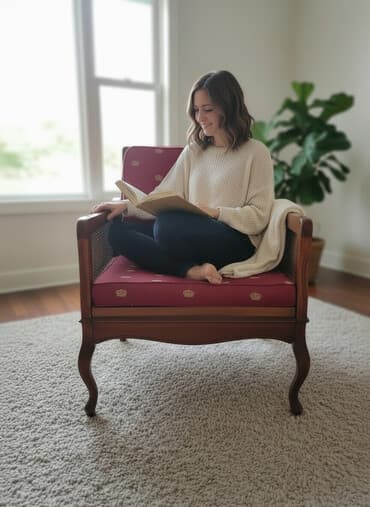 maxi sto i stolice: Stilska fotelja, veoma udobna — 1