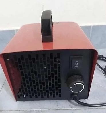 sokovnik i blender 2 u 1: Industrijski/garážni električni grejač sa ventilatorom - Metalno — 1