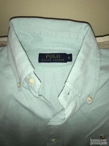 Other: Shirt Long sleeves, M, Ralph Lauren, color - Light blue, Cotton — 3