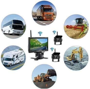 multimedija za audi a3: Monitor za KAMION, BAGER. AUTOBUS, KOMBAJN 7 inca + 2 rikverc kamere — 6