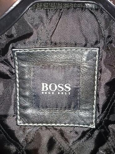 lil solid 2.0 cena: HUGO BOSS muška kožna jakna - Model: kratka biker/aviator silueta sa — 2