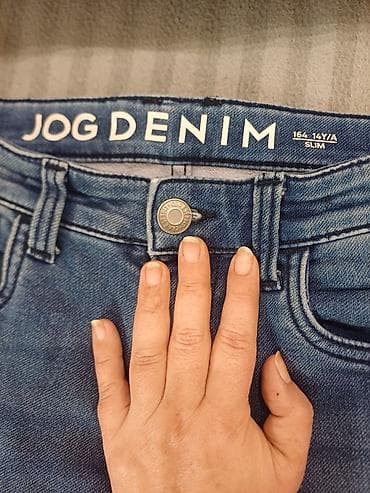 Ženska odeća: Futrovane farmerke S/M — 2