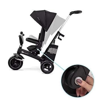 deciji tricikli guralice: KINDERKRAFT TRICIKL EASY TWIST 2U1 – BLACK Šifra proizvoda — 4