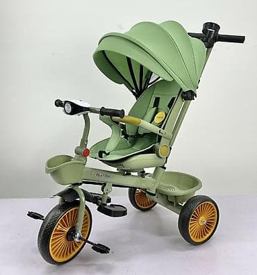 Kids' bicycles: Dečiji tricikl sa ručkom za upravljanje i tendomTricikl model 4001 — 6