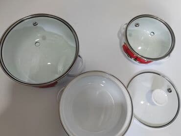 set posuđa za indukciju: SET OD 3 SERPICE SA POKLOPCEM
12-16 cm — 5