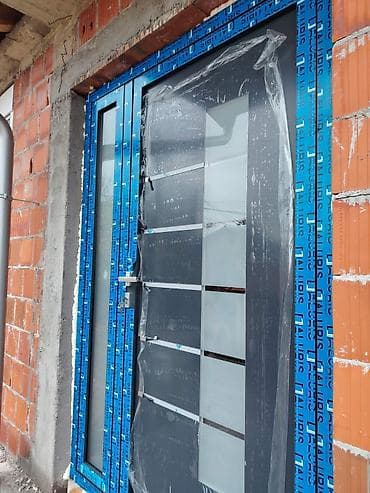 Vrata: NOVA vrata, greškom postavljena!!! Aluminijumska ulazna vrata sa — 1