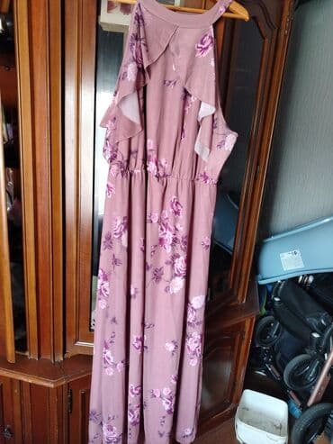 haljine c a: 2XL (EU 44), color - Pink, Cocktail, Other sleeves — 1
