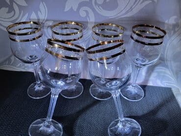 swarovski case za vino cena: Case kristal za vino Bohemija,rucni rad 60te.god. Case kristal,rucna — 4