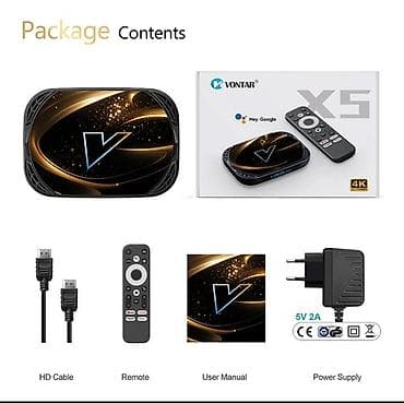 Audio: Android boks Vontar X5- S905X5M- 4/64GB DDR4- Android 14 Garancija na — 6