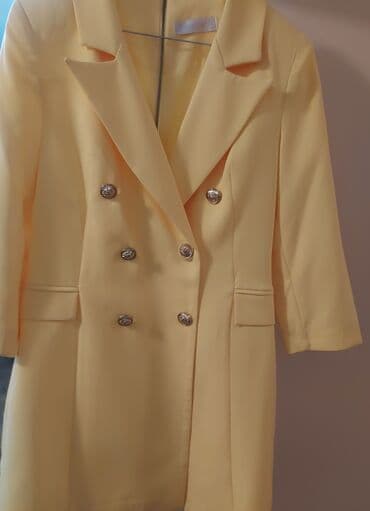 lidl haljine 2024: L (EU 40), color - Yellow, Long sleeves — 1
