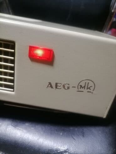 Heating: Grejalica AEG duvaljka 2000 W u metalnom okviru. Teška. Dobra — 2
