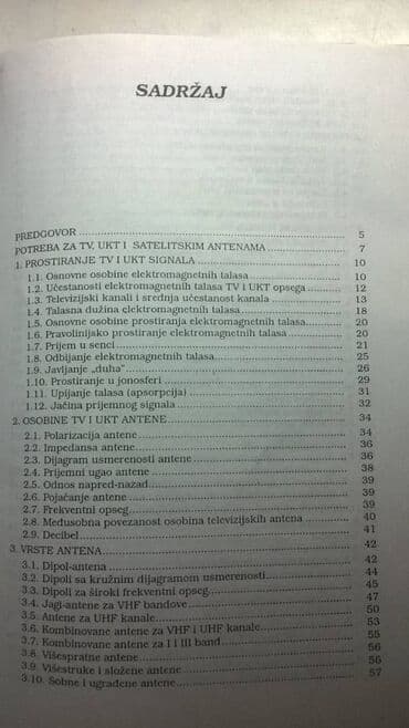 sharp objects knjiga: Tehnička knjiga: TV UKT i satelitske antene 1991. 261 str. Tehnička — 6