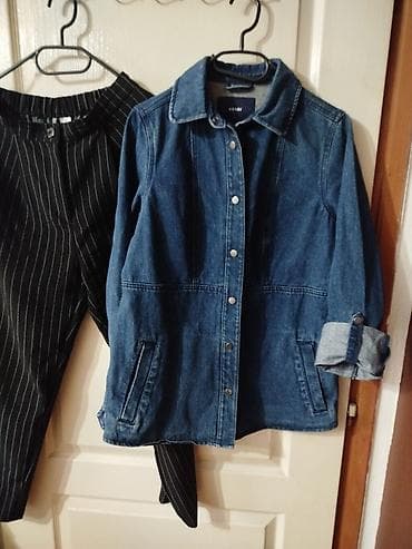 Women's Footwear: Ženska teksas jakna KIABI - Model: klasična teksas jakna/overshirt — 4