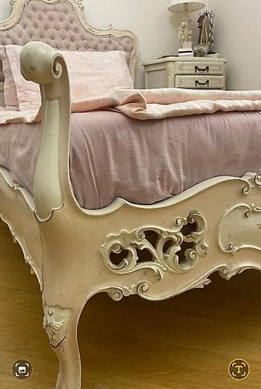 stolice beli bor cena: Prodajem prelep, odlicno ocuvan krevet (sa kvalitetnim dusekom, od pre — 5