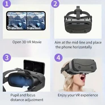 igrice ps3: VR 3D naočare sa bežičnim Bluetooth kontrolerom Uđi u potpuno novi — 11