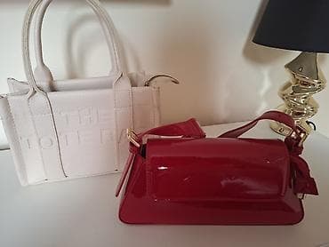 ck torbe zenske: Dve moderne ženske torbe – set - Torba 1: Bela tote torba od — 1