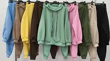 Donji deo: Ženski komplet trenerke – duks s kapuljačom i donji deo - Model — 8