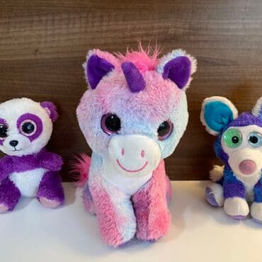 duks sa krilima: Koplet tri plisane igracke Koriscene ali u dobrom stanju Moze se jos — 2