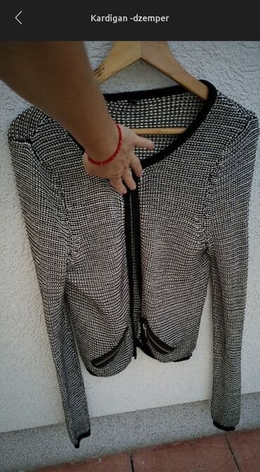 crop top h m: L, Viscose — 1