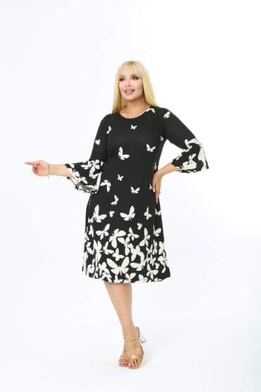 haljine elegantne do kolena: Xl do 4xl
3000 — 3