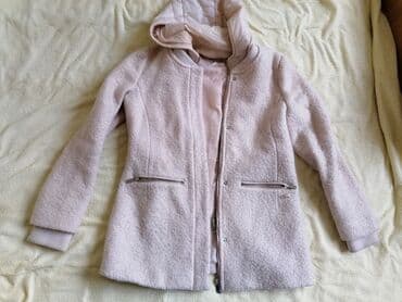 Bershka Kaput ženski Veličina XL, roze Dužina 73, širina 50 cm