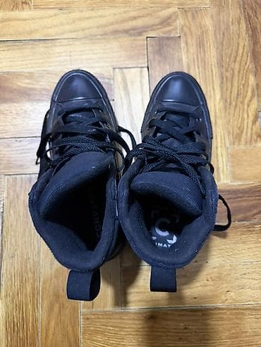 cipele za ples: Converse Chuck Taylor All Star – visoke patike, potpuno crne - Model — 2
