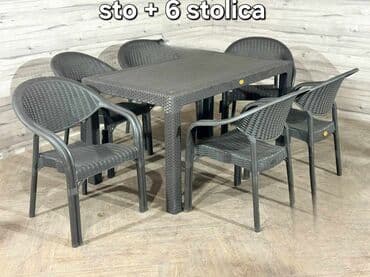 set za pomeranje namestaja: Baštenska ganitura, Metal — 1