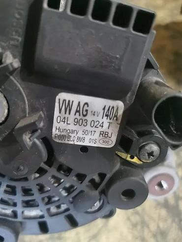 golf 2 vrata: ALTERNATOR A Q2, VW | alternator — 2