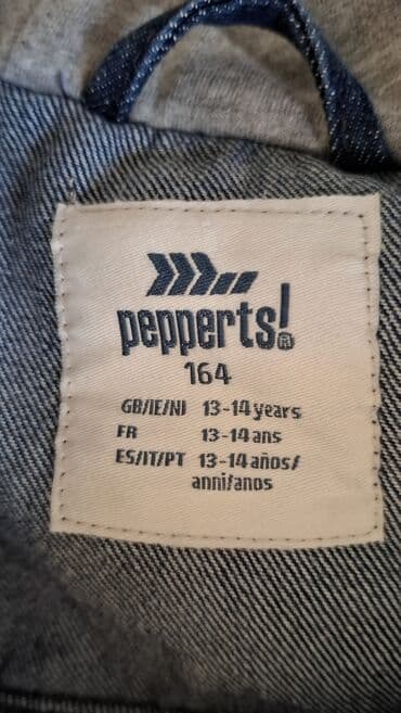 heklane haljinice za djevojčice: Pepperts!, Denim jacket, 158-164 — 3