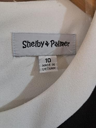 pepko deca: Haljina Shelby & Palmer – crno-bela, elegantnog retro izgleda. - — 4