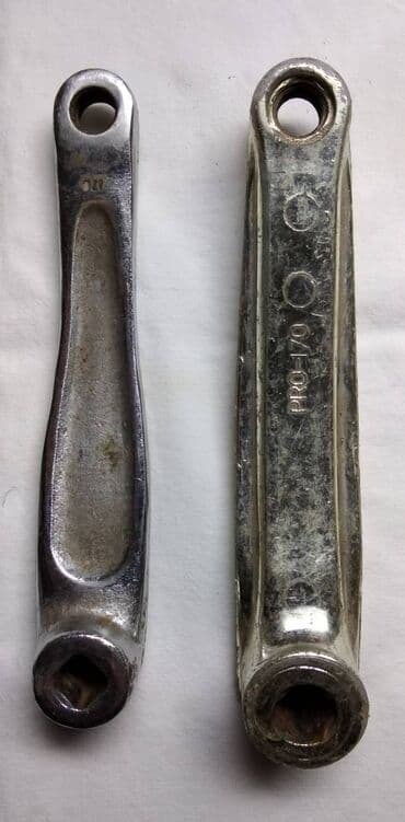 tricikl za devojcice: Bicikl leve kurble 170 mm.polovne,prve 2 alu,a druge celik — 3