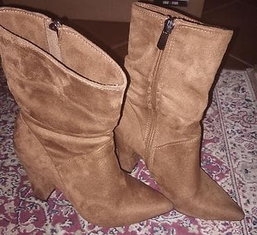 Čizme: Čizme, 37, bоја - Braon — 3