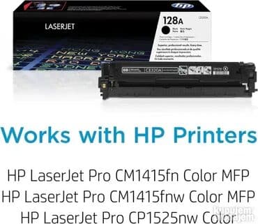 hp compaq 6730b: *** SUPER AKCIJA *** #2573 Crni toner HP 128A LaserJet CE320A; — 1