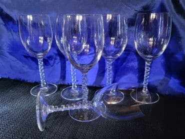 swarovski case za vino cena: Case nove za vino kristal,led kristal d'Argues Francuska 80,90te god — 7