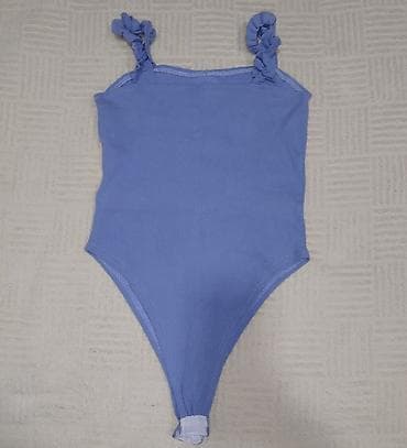beli kupaci: Ženski bodi bez rukava u svetloljubičastoj/boja lavande. - Materijal — 1