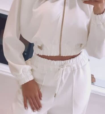 kaput kašmir: Jakna glatki fini pamuk elastin vel s m uvoz pariz savrsen model i — 4