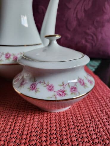 polovni servisi za rucavanje: Servis nov za kafu Epiag Bohemija 1950g + Cehoslovacka — 16