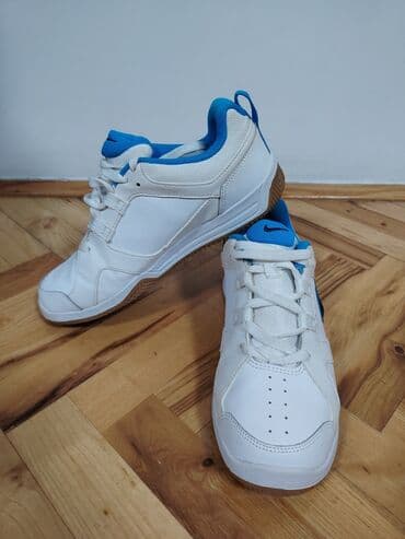 tin patike: Nike patike – bele sa plavim detaljima - Model: niskoprofilne — 2