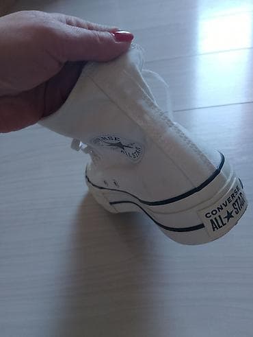 christian dior patike: Converse Chuck Taylor All Star – bele visoke patike na platformu - — 4