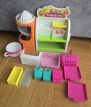 Shopkins Easy Squeezy Fruit & Veg štand set igračaka iz prve