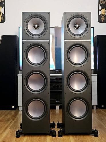 zvucnici veliki: KEF Q950 – par podnih zvučnika - Serija Q, tro-sistemska — 5