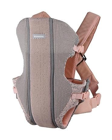 beba kids velicine: KikkaBoo Kengur nosiljka Gwen Fly Knit – pink Ergonomska nosiljka — 1