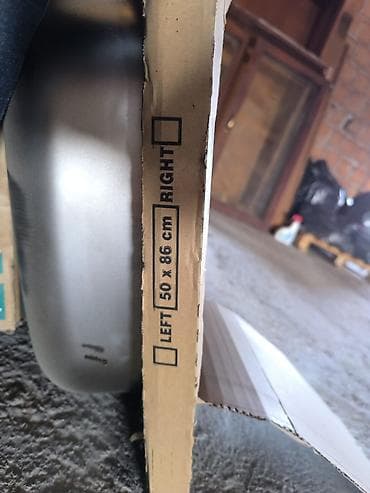 Furniture: Kuhinjski sudoper od nerđajućeg čelika, dimenzije 50 x 86 cm — 2