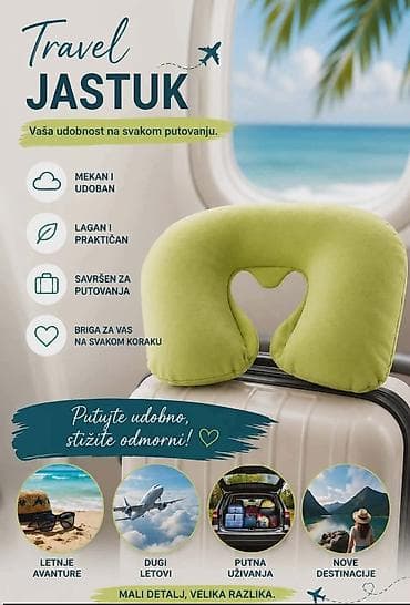 LIMES RELAX TRAVEL JASTUK -Jastuk za putovanja - Idealan izbor ako ste