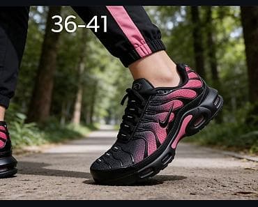 air max 90 ljubicaste: Nike Air Max Plus (TN) patike – crno/roze - Model: Air Max Plus sa — 1