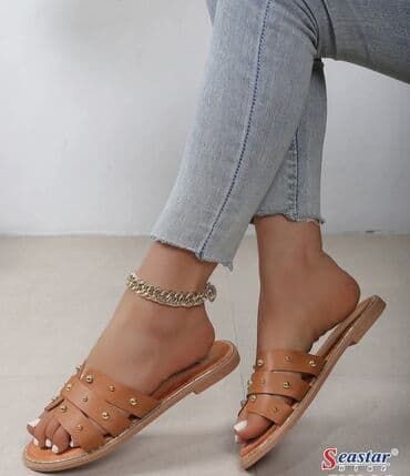 svecane haljine bele: Fashion slippers, 41 — 9