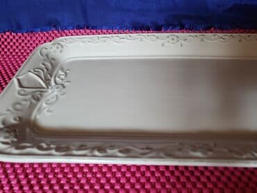 posuda za puter: Tanjir,vintaz sigma porcelan za posluzenja. Tanjir porcelan — 9